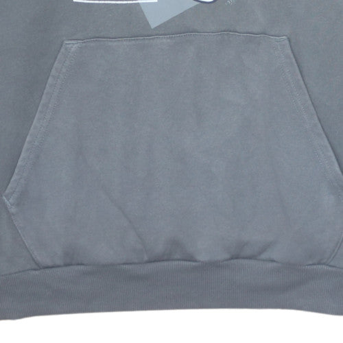 Mens UK Size M Puma Grey Pullover Hoodie