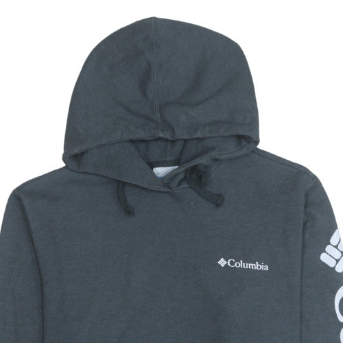 Mens UK Size M Columbia Grey Pullover Hoodie