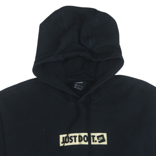 Womens UK Size XL Nike Black Pullover Hoodie