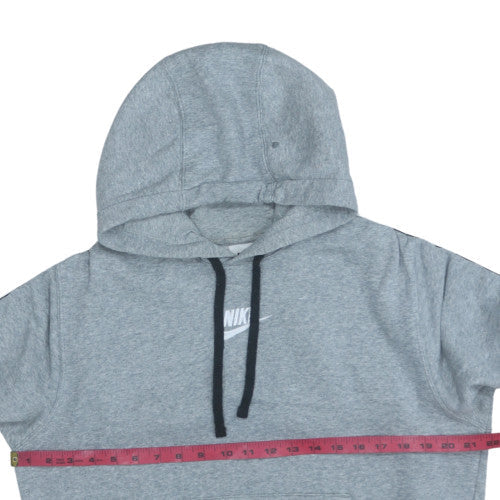 Womens UK Size S Nike Grey Pullover Hoodie