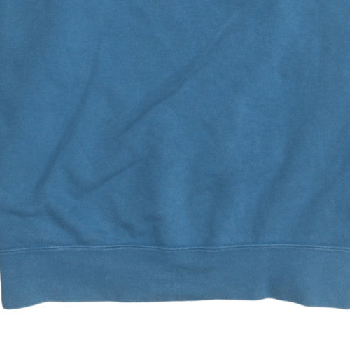 Mens UK Size S Nike Blue Pullover Sweatshirt