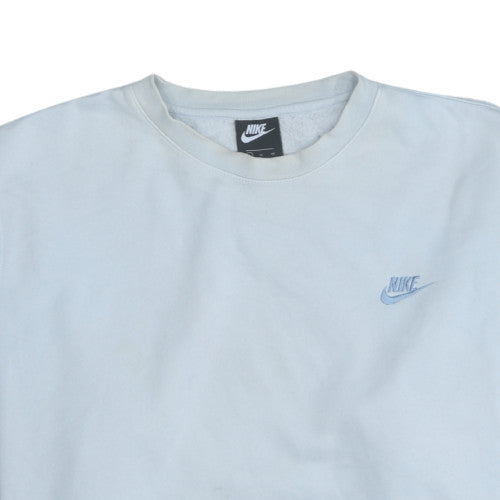 Mens UK Size XL Nike White Pullover Sweatshirt