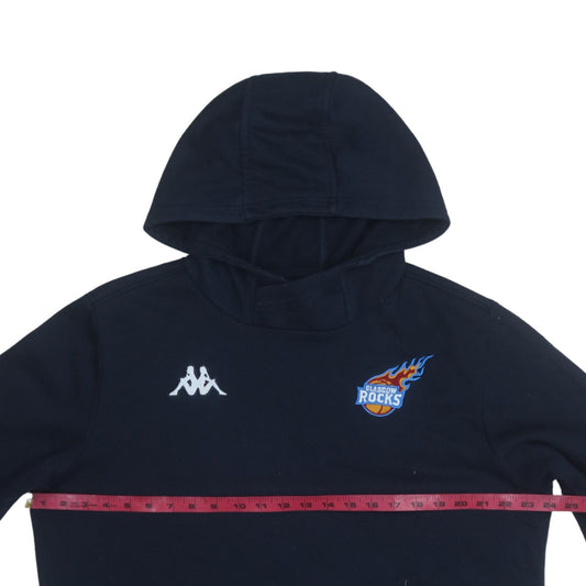 Mens UK Size L Kappa Blue Pullover Hoodie