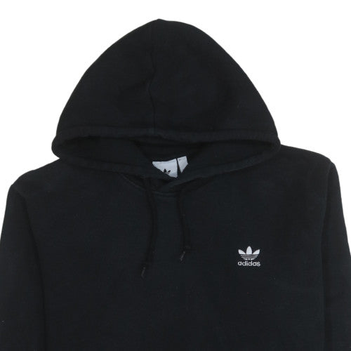Mens UK Size L Adidas Black Pullover Hoodie