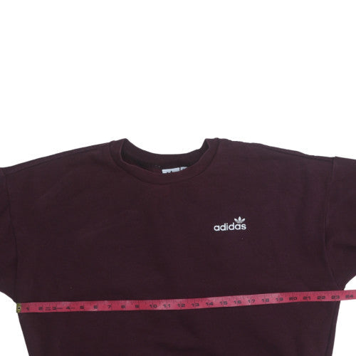 Womens UK Size 14 Adidas Brown Pullover Sweatshirt