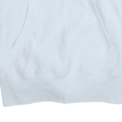 Mens UK Size XL Champion White Pullover Hoodie
