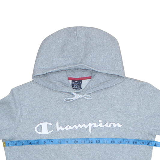 Mens UK Size S Champion Grey Pullover Hoodie