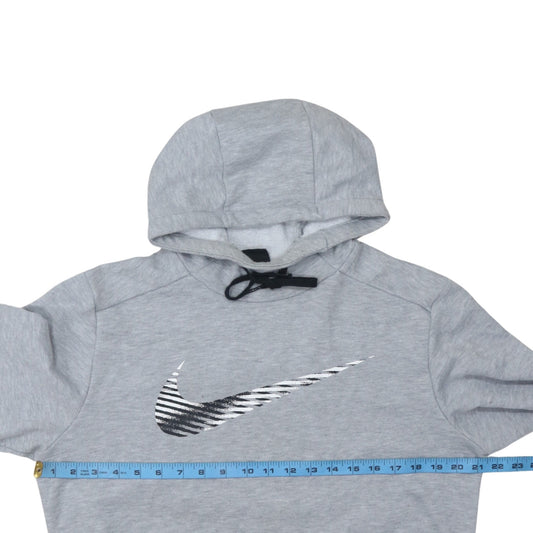Mens UK Size M Nike Grey Pullover Hoodie
