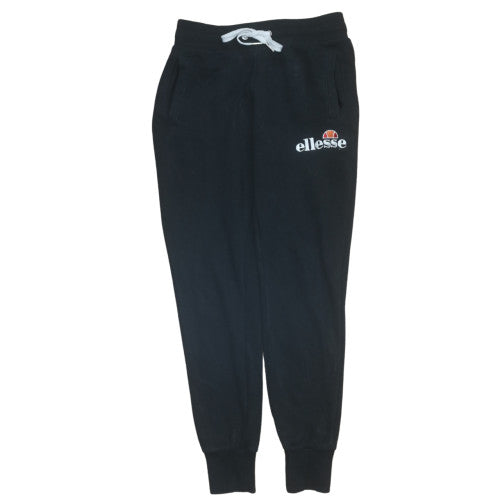 Additional front view of Ellesse women’s black uk 8 jogger sweatpants cotton blend casual