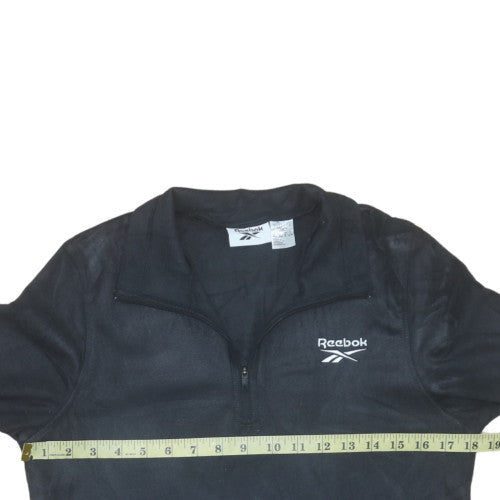 Womens UK Size 10 Reebok Black Pullover Sweatshirt