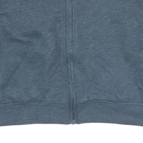 Mens UK Size M U.S. Polo Assn. Grey Full Zip Hoodie