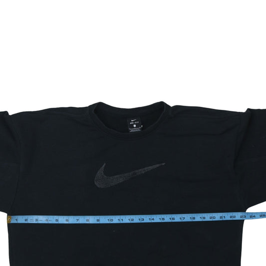 Womens UK Size S Nike Black Pullover Sweatshirt
