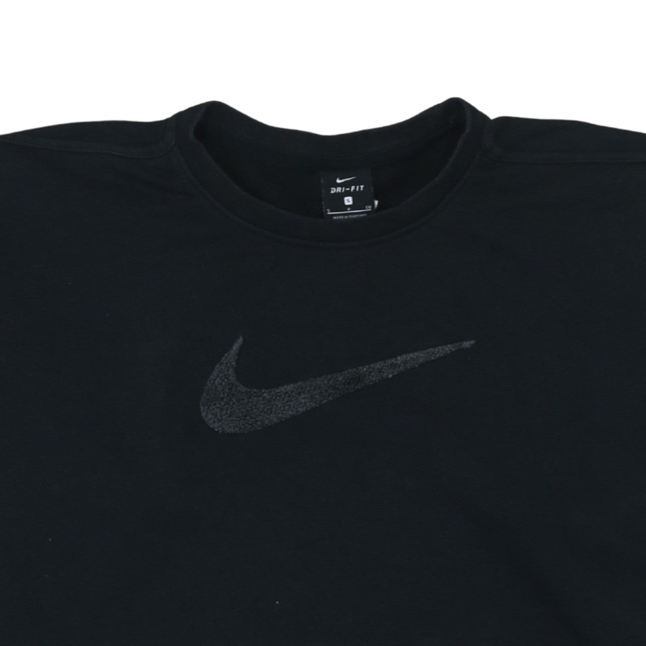 Womens UK Size S Nike Black Pullover Sweatshirt