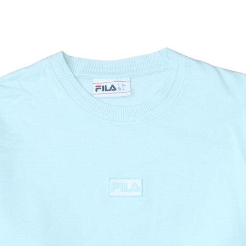 Womens UK Size L FILA Blue Pullover Sweatshirt