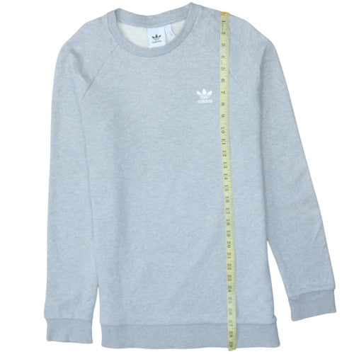 Mens UK Size M adidas Grey Pullover Sweatshirt