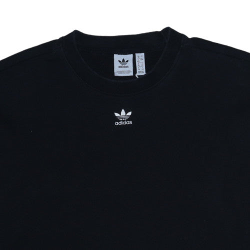 Womens UK Size 12 Adidas Black Pullover Sweatshirt