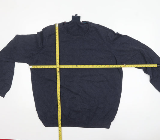 Mens UK Size XL John Lewis Blue Pullover Jumper