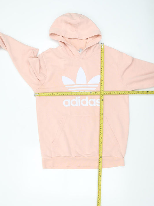 Girls UK Size 15-16 Years adidas Pink Pullover Hoodie