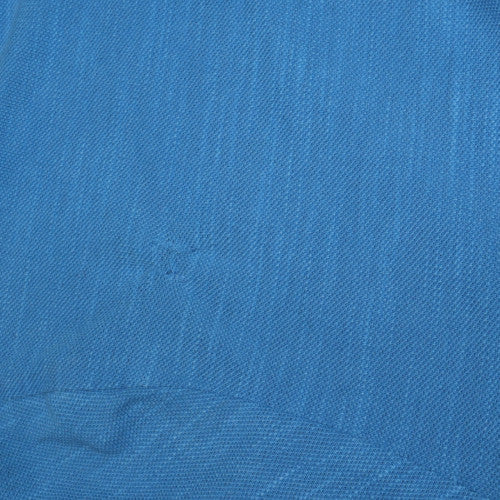Napapijri Men's Blue Cotton Polo Shirt 2XL Regular Fit