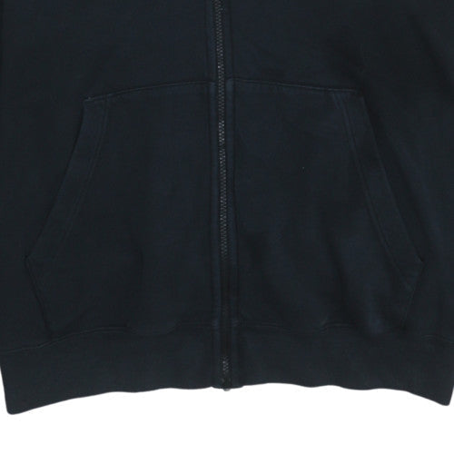 Mens UK Size L Nike Black Full Zip Hoodie