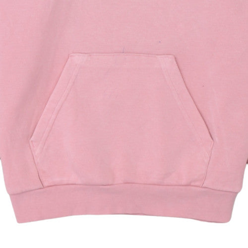 Additional view of Adidas girls’ pink pullover hoodie cotton blend regular fit sweatshirt