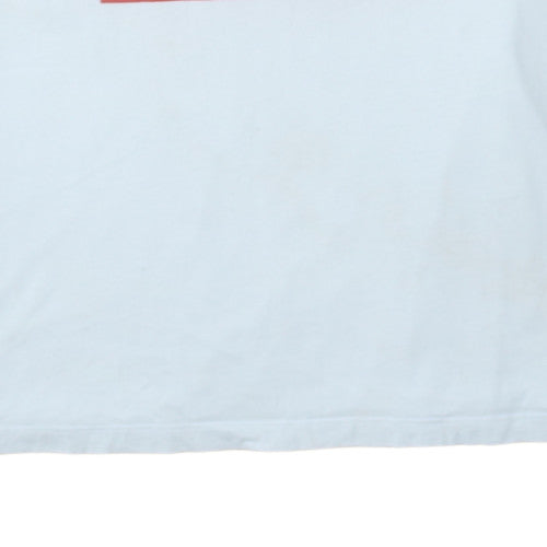 The North Face Womens White Short Sleeve Cotton T-Shirt M