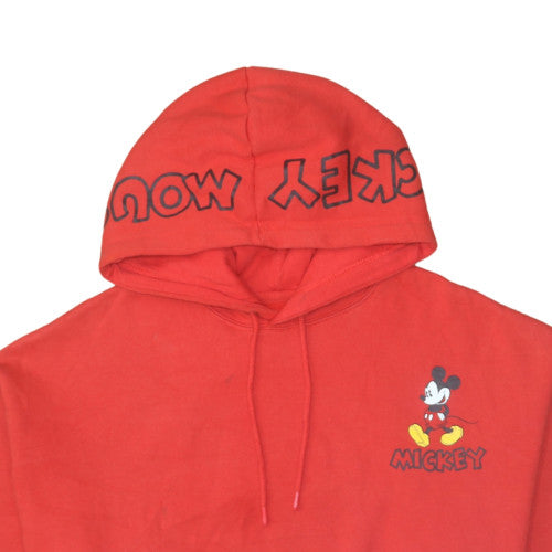 Womens UK Size M Disney Red Pullover Hoodie