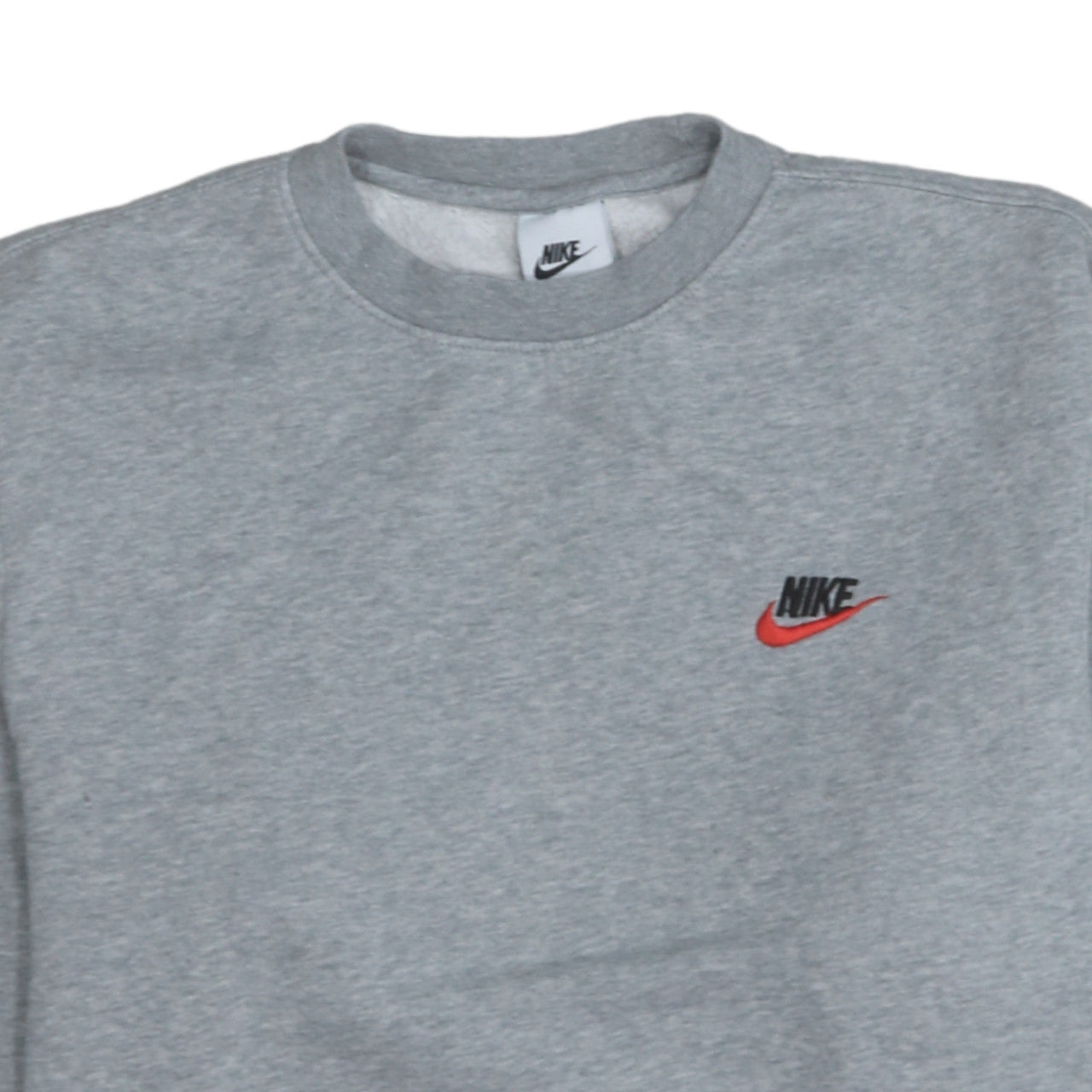 Mens UK Size S Nike Grey Pullover Sweatshirt