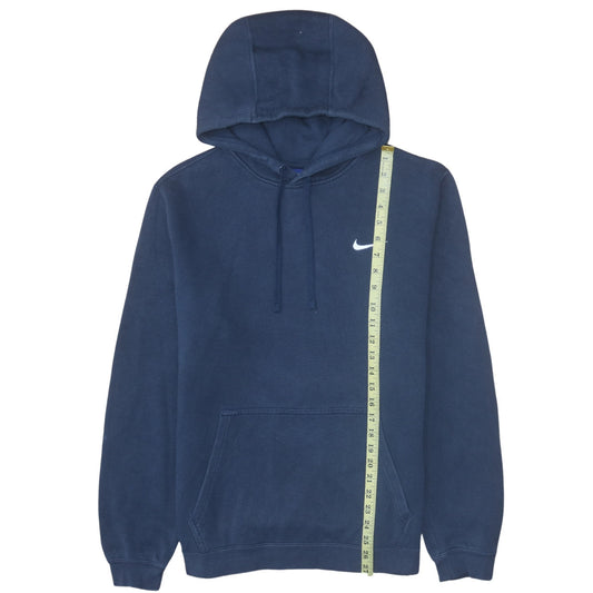 Mens UK Size L Nike Blue Pullover Hoodie