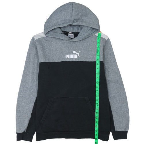 Mens UK Size L Puma Grey Pullover Hoodie