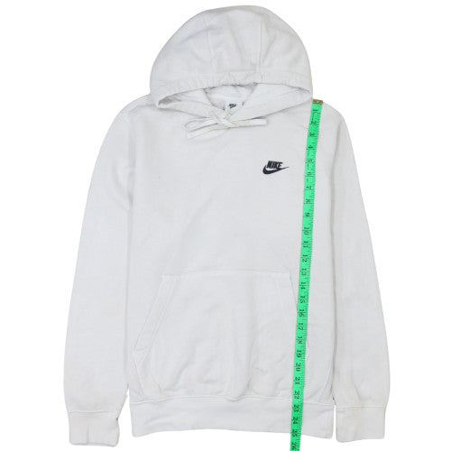 Mens UK Size S Nike White Pullover Hoodie