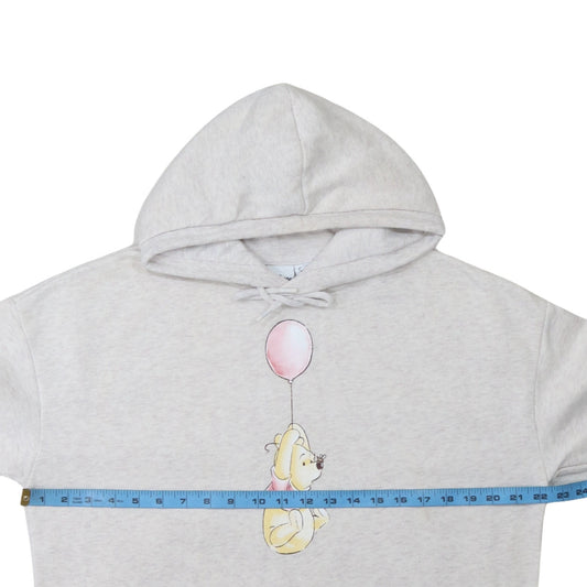 Womens UK Size 10/12 Primark Beige Pullover Hoodie