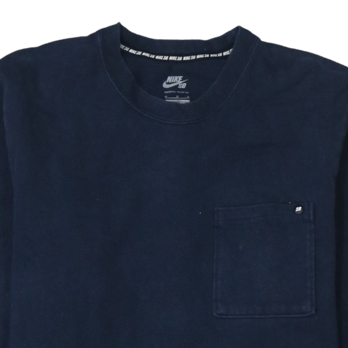 Mens UK Size M Nike Blue Pullover Sweatshirt