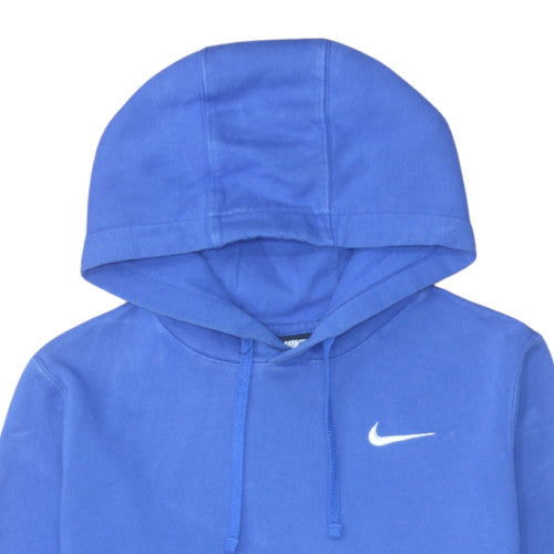 Mens UK Size M Nike Blue Pullover Hoodie