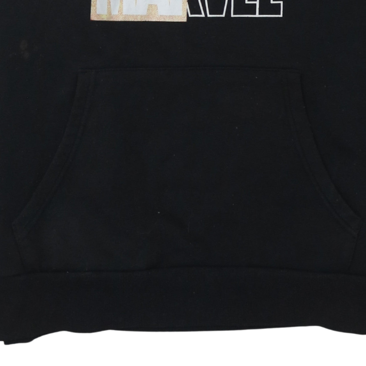 Mens UK Size XL Marvel Black Pullover Hoodie