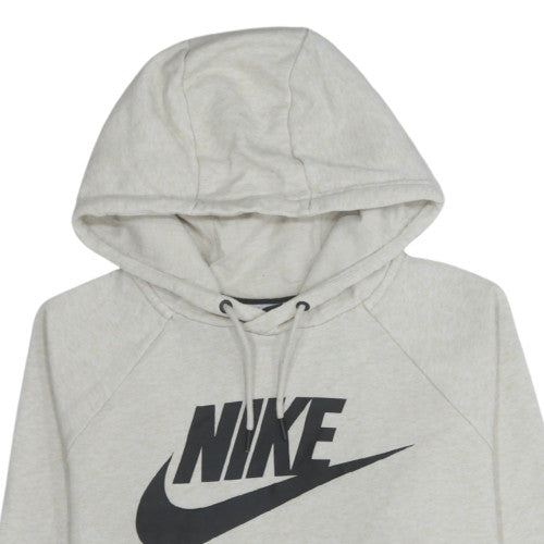 Mens UK Size S Nike Grey Pullover Hoodie