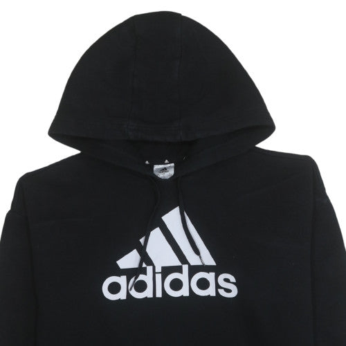 Mens UK Size L Adidas Black Pullover Hoodie