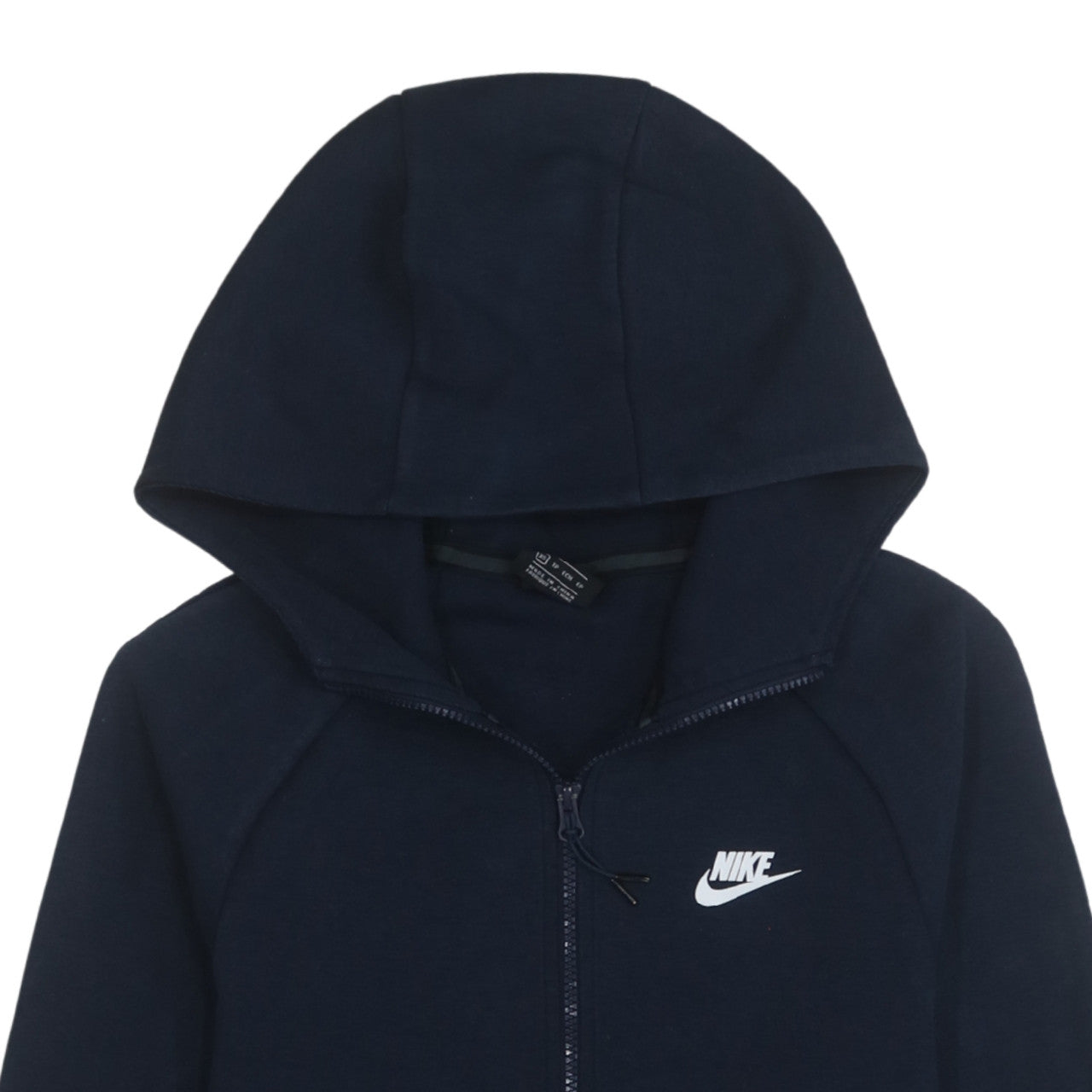 Mens UK Size XS Nike Blue Full Zip Hoodie