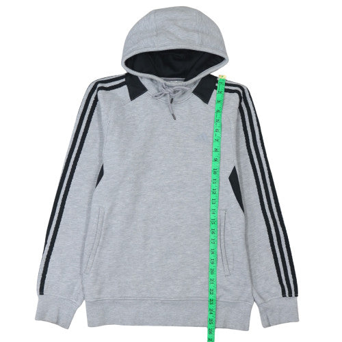 Mens UK Size M Adidas Grey Pullover Hoodie
