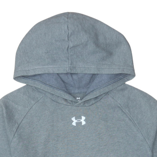 Teens UK Size L Under Armour Grey Pullover Hoodie