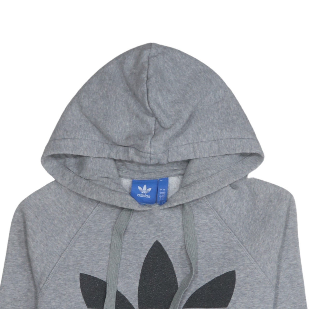Mens UK Size S adidas Grey Pullover Hoodie