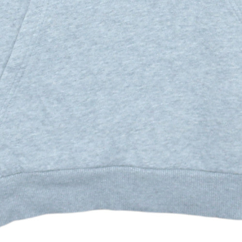 Additional view of Adidas girls’ grey hoodie xl 16 years pullover fleece hooded sweatshirt