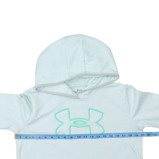 Womens UK Size S Under Armour Blue Pullover Hoodie