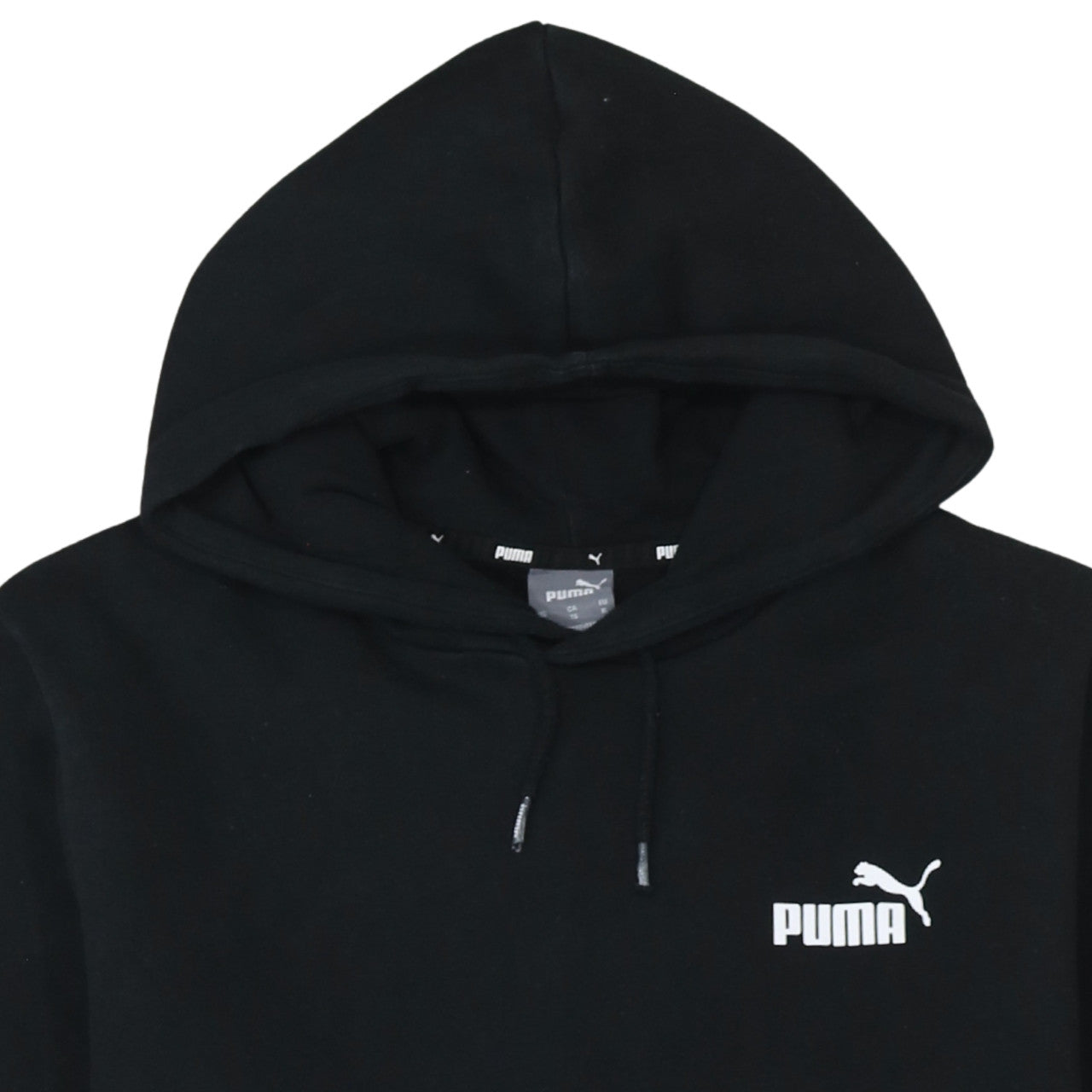 Mens UK Size XL Puma Black Pullover Hoodie