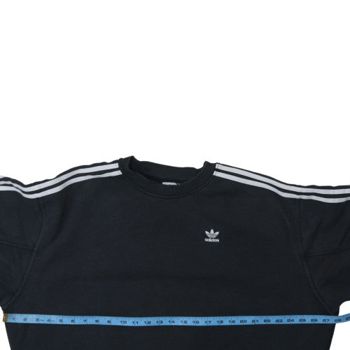 Womens UK Size XS Adidas Black Pullover Sweatshirt
