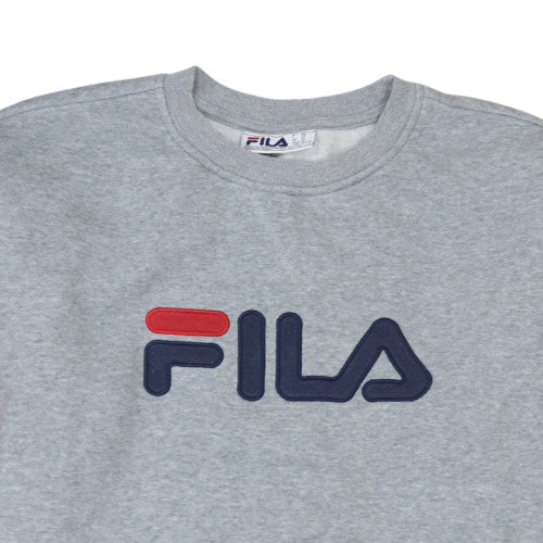 Mens UK Size XL Fila Grey Pullover Sweatshirt