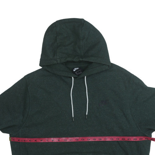 Mens UK Size L Nike Green Pullover Hoodie