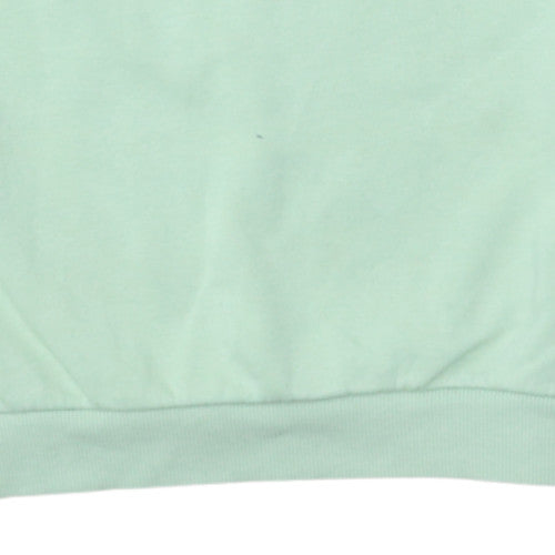 Additional view of Nike boys’ green xl pullover fleece sweatshirt crew neck logo jumper