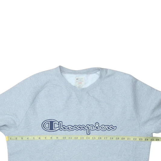 Mens UK Size XL Champion Grey Pullover Sweatshirt