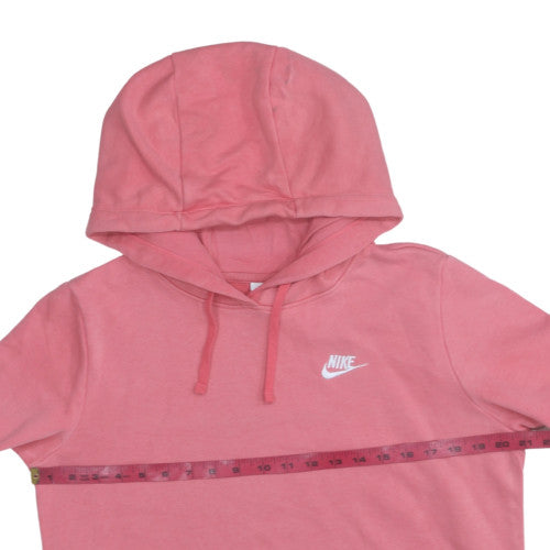 Womens UK Size S Nike Pink Pullover Hoodie